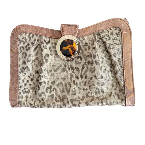 Elaine Turner Leopard Print Clutch - Picture 9 of 9